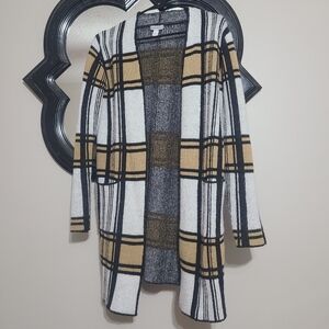 Abstract Pattern Cardigan